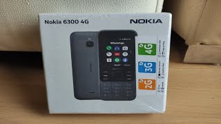 Loquendo Nokia 6300 4G KaiOS Unboxing Español [upl. by Nelle]