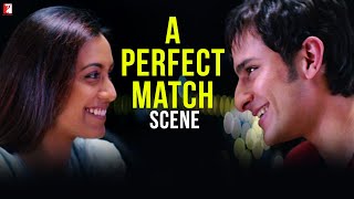 A Perfect Match  Scene  Hum Tum  Saif Ali Khan Rani Mukerji  Award Winning Scene [upl. by Joby]