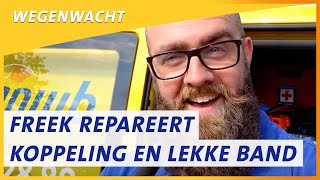 Freek repareert kapotte koppeling bij autopech 🚗  Wegenwacht vlog  ANWB [upl. by Lesnah897]