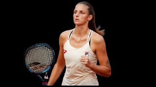 Karolina Pliskova vs Diana Shnaider  Wimbledon 2024 [upl. by Anitnuahs]