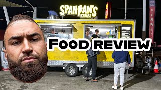 SPANIAN’S KEBABS FOOD REVIEW [upl. by Puri]