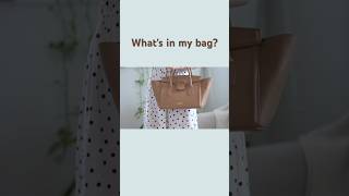 【バッグの中身】便利すぎるお気に入りに溢れた夏のカバンの中身紹介 whatsinmybag 鞄の中身 丁寧な暮らし [upl. by Annodahs]