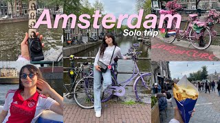 AMSTERDAM VLOG🌷أول مرة نمشي لأمستردام نسيت تيليفوني فالترام😭 [upl. by Bently]