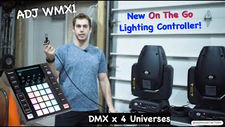 Easy to Use Lighting Controller for Movers Uplights and More ADJ WMX1 [upl. by Parnas]