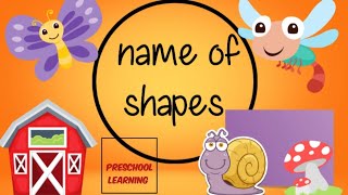 lets teach the name of shapes with fun activities  easy peasy kindergarten [upl. by Drain]