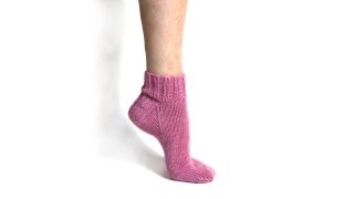 Learn to Knit Magic Loop Socks  Part 1 [upl. by Eilsew]