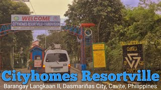 Cityhomes Resortville Barangay Langkaan II Dasmariñas City Cavite Philippines 🇵🇭 Phase 1 Phase2 [upl. by Hartnett]