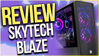 Skytech Blaze 30 Gaming PC Review  Is it worth the buy 2022 [upl. by Yrroc628]