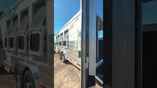 2024 Lakota 4 Horse with 15ft Living Quarters Horse Trailer  R1000285 [upl. by Naoh]