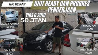 UPDATE STOK TERBARU UNIT READY DAN PROGRES PENGERJAAN UNIT DI WORKSHOP [upl. by Keynes521]