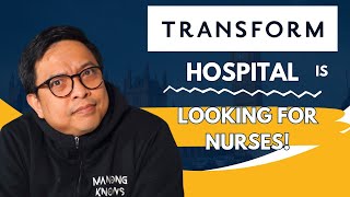 Transform  Signature Hospitals are Hiring [upl. by Aborn312]