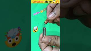 Coreless Motor inside 😱💯 mini coreless Motor🤯🤯 drone motor dcmotorscinceshortscraft [upl. by Faust]