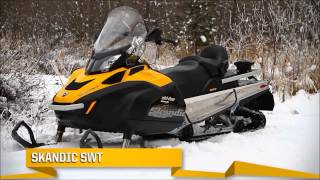 Ski Doo Skandic and Tundra Snowmobile [upl. by Nahshun]