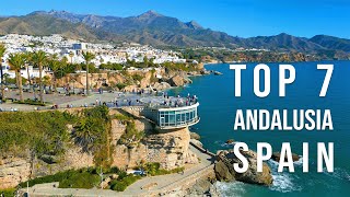 7 Best Places to Visit in Andalusia Spain  4K Travel Guide [upl. by Kcirdnekel]