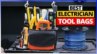 Best Electrician Tool Bag Review 2024  Top 5 Tool Bags Buying Guide [upl. by Orecul414]