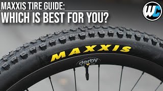 Mountain Bike Tires Maxxis Which is Best For You [upl. by Shama]