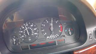 BMW 540i E39 acceleration 060 mph 0100kmh [upl. by Lyrradal]