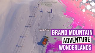 Grand Mountain Adventure Wonderlands  An openworld skiing and snowboarding adventure Steam Demo [upl. by Ashford]