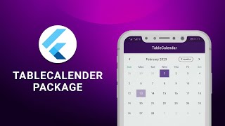 Table Calendar in Flutter  The Right way [upl. by Allegna]