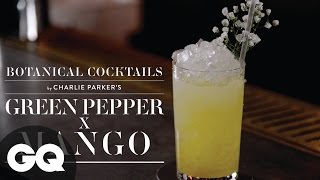 Cocktail Masterclass Green Pepper amp Mango  GQ  Botanical  Charlie Parkers [upl. by Kendy803]