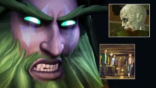 The Horror Movie References In Terror Of Darkshore Cinematic And Why Nathanoss Time Might Be Up [upl. by Ylra5]