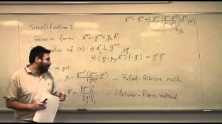 Lecture 11 Method of Conjugate Gradients 2 [upl. by Glenna]