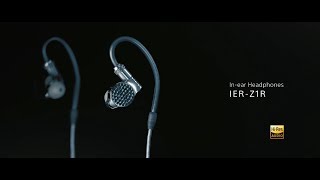 Sony Signature Series Headphones IERZ1R Official Product Video [upl. by Lorien]