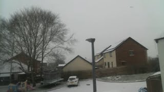 Live Snow Cam North West England Penrith Cumbria [upl. by Molton]