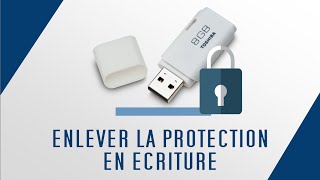 Débloquez votre clé USB  enlever la protection en écriture [upl. by Trefler]