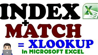 Index Match Formula to LOOKUP Values Right amp Left Anywhere In Excel Great Alternative to XLOOKUP [upl. by Rogerio]