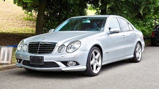 2007 Mercedes Benz E550 Germany Import Japan Auction Purchase Review [upl. by Dione]