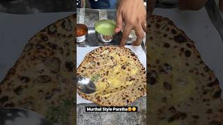 Murthal Style Paratha🙄😋 Indian food [upl. by Shutz]