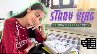 Full day study routine of a banking aspirant  Preparing for IBPS PO and other bank exams [upl. by Edythe389]