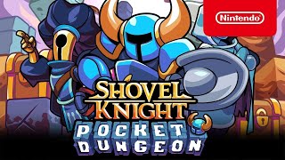 Shovel Knight Pocket Dungeon  Launch Trailer  Nintendo Switch [upl. by Otrebcire]