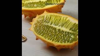 Kiwano The Horned Melon with Surprising Benefits shorts [upl. by Steffi]