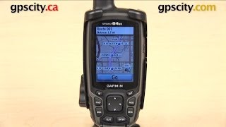 Garmin GPSMAP 64 Series Creating a Route with GPS City [upl. by Notrom]