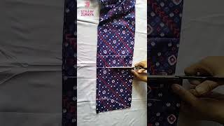 maxi cutting and stitching maxi fashion easy shorts cuttingskills stitching [upl. by Jolee674]