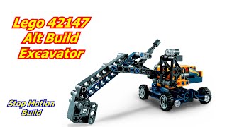 LEGO 42147 Alt Build Excavator 2in1 Toy Building Set Construction Vehicle Stop Motion Build [upl. by Ydak]