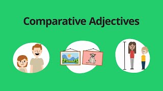 Comparative Adjectives – English Grammar Lessons [upl. by Naiva224]