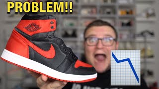 UNEXPECTED PROBLEM Air Jordan 1 Satin Bred Review [upl. by Aible]