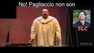 Pagliacci quotNo Pagliaccio non sonquot [upl. by Demeyer]