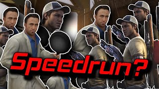 Left 4 Dead 2s hardest speedrun but i used bots to make it Easier [upl. by Mallorie]