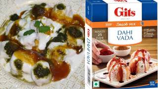 Gits Dahi Vada Recipe  सुपर सॉफ्ट दही भल्ले बनाने का तरीका  Dahivada khanapakana1017 [upl. by Yerag940]