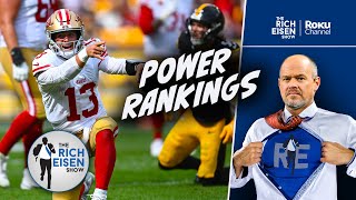 Rich Eisen Reveals His Always Controversial NFL Power Rankings for Week 2  The Rich Eisen Show [upl. by Matthus458]