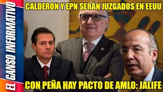 JALIFE NOS EXPLICA PORQUÉ EU Y NO AMLO VAN A ENCARCELAR A EPN Y CALDERÓN [upl. by Tori660]