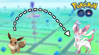 Comment faire évoluer Evoli en Nymphali  explication des IV et des PC sur Pokémon Go [upl. by Reivazx]