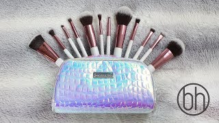 NEW BH Cosmetics CRYSTAL QUARTZ Brush Review  Demo amp Comparisons [upl. by Pergrim]