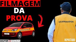 EXAME GRAVADO DO DETRAN VÍDEO REAL DA PROVA ALUNA REPROVADA NO EXAME  DR VOLANTE AUTO ESCOLA ONLINE [upl. by Dyun]