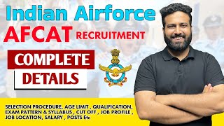 AFCAT Syllabus and Exam Pattern 2023 For AFCAT 1 2023  Marking Scheme  Learn With Sumit [upl. by Nykal]