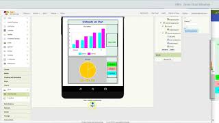 Gráficas de Barras y Circulares desde Web GoogleSheet con MIT App Inventor [upl. by Auhs706]